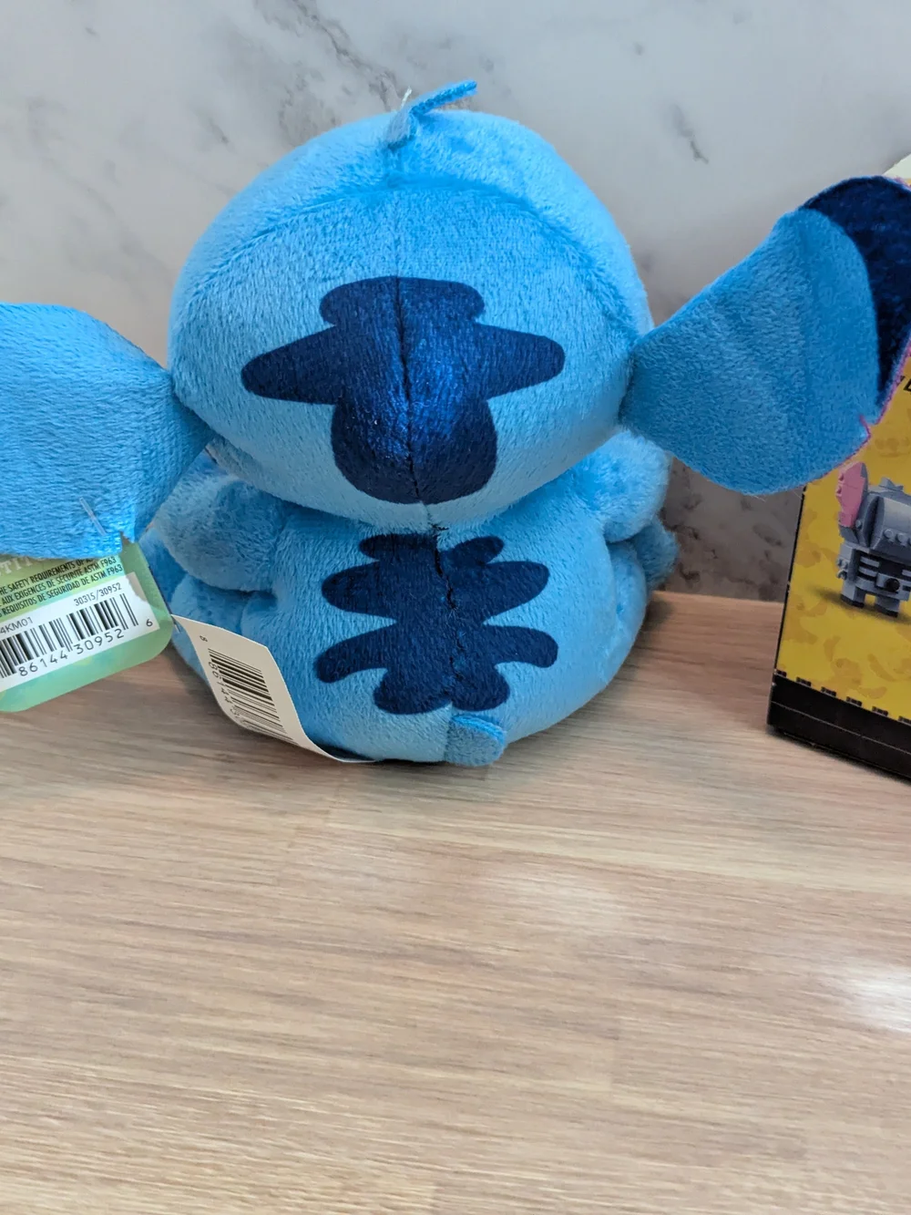 Disney Plush Stitch & Lego Brickheadz Stitch